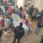 Κοπή της Πρωτοχρονιάτικης πίτας για τα παιδικά χορευτικά τμήματα.